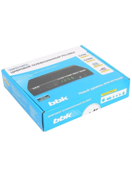 ТВ-тюнер DVB-T2 BBK SMP021 HDT2 черный