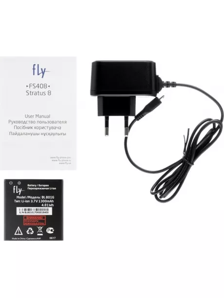 смартфон Fly FS408 black