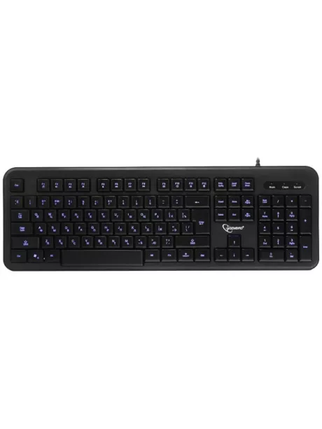 клавиатура с подсветкой Gembird KB-200L black