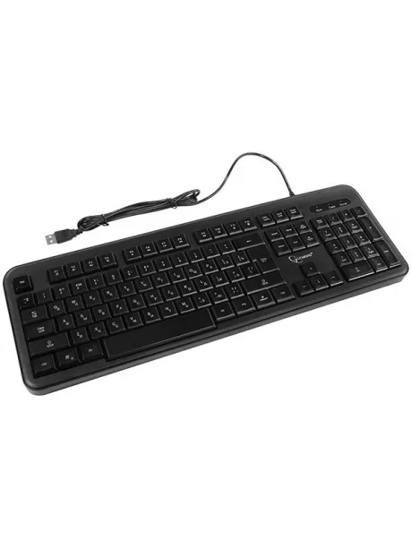 клавиатура с подсветкой Gembird KB-200L black