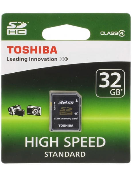карта памяти Toshiba 32Gb SDHC Class 4 