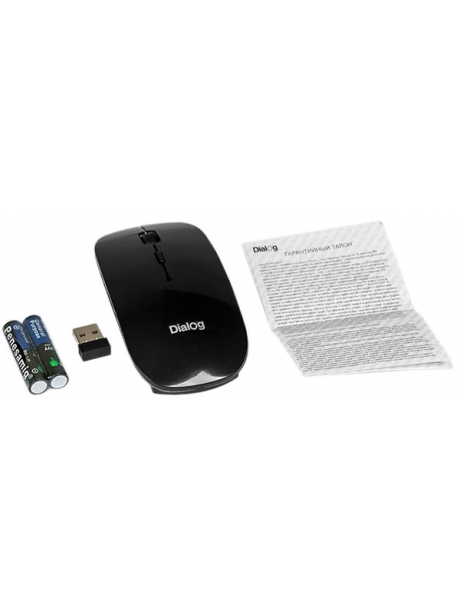 мышь для ноутбука Dialog Pointer MROP-02U black