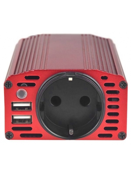 автомобильный инвертор напряжения Bestek 300W Car Inverter  MRI3013BU red