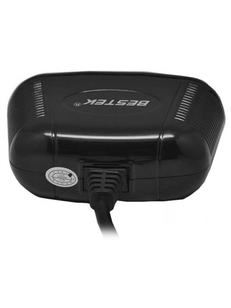 разветвитель в прикуриватель автомобиля Bestek Car socket splitter MRS152BK black