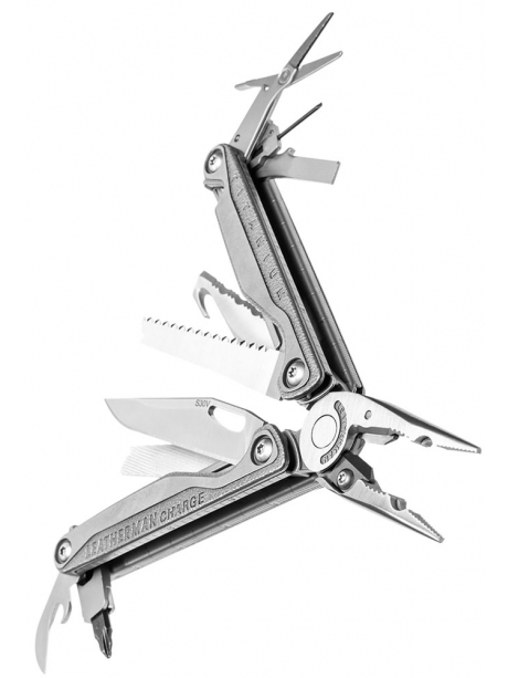 мультитул со сменными битами Leatherman Charge Plus TTI silver