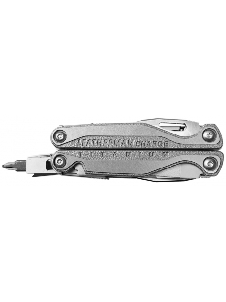 мультитул со сменными битами Leatherman Charge Plus TTI silver