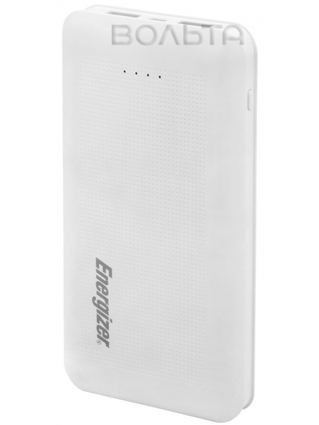 Внешний аккумулятор 2 usb Energizer Power Bank UE15005 15000 mAh white