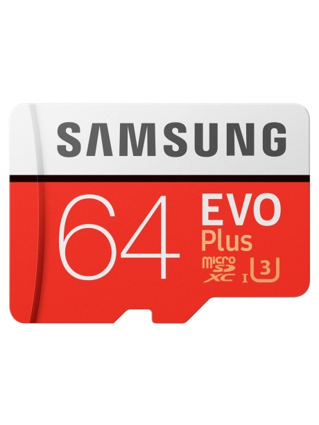 карта памяти Samsung 64Gb microSDXC Class 10 EVO PLUS 2 