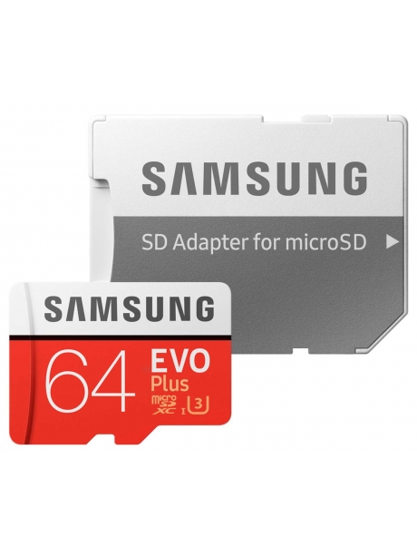 карта памяти Samsung 64Gb microSDXC Class 10 EVO PLUS 2 