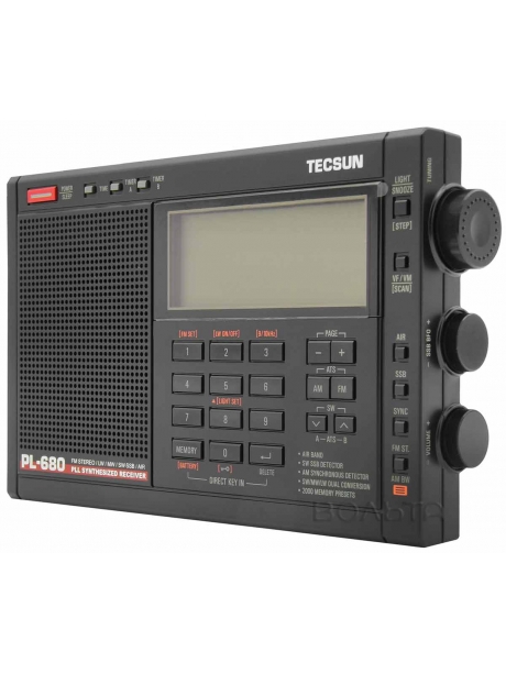Цифровой радиоприемник с авиадиапазоном Tecsun PL-680 (export version) black