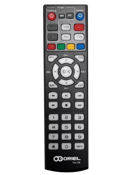 ТВ-тюнер DVB-T2 с поддержкой Wi-Fi и IPTV Oriel 421UD black