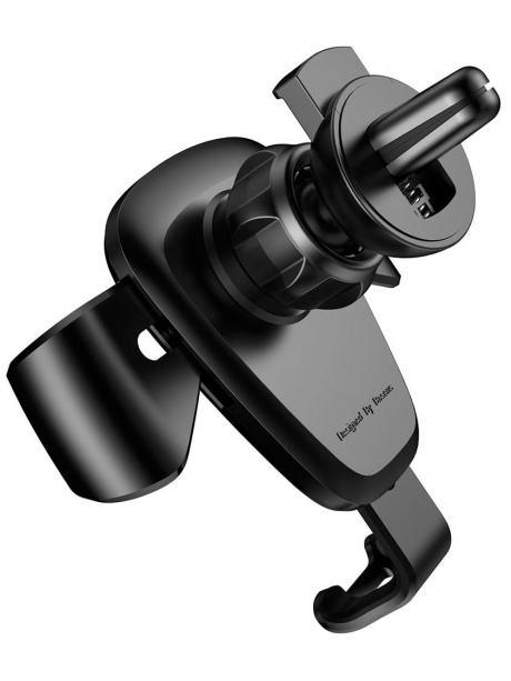автомобильный держатель на решетку воздуховода Baseus Gravity Car Mount black
