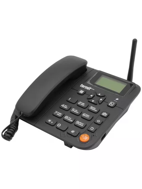 Стационарный телефон с сим картой Termit FixPhone 3G black