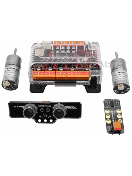 программируемый робот конструктор WeeeMake 6 in 1 WeeeBot Evolution Robot Kit 