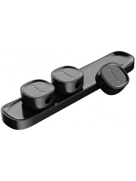 магнитный держатель для проводов Baseus Peas Cable Clip black
