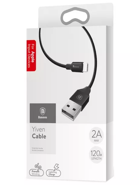 кабель для iPhone Baseus Yiven Cable For Apple 1.2m black
