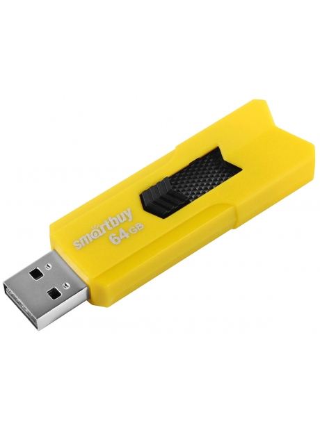 флешка USB SmartBuy STREAM 64GB yellow