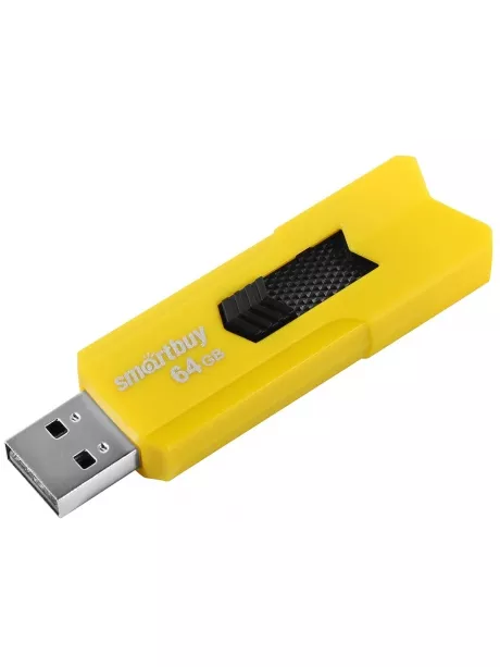 флешка USB SmartBuy STREAM 64GB yellow