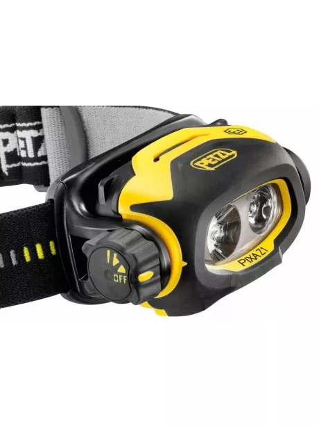 налобный фонарь для взрывоопасных сред ATEX Petzl PIXA Z1 черный/желтый