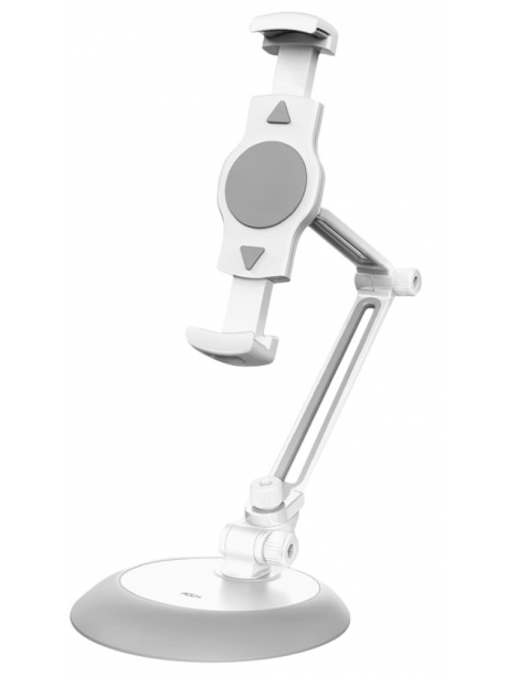 настольный держатель подставка для планшета Rock Universal Adjustable Desktop Stand white