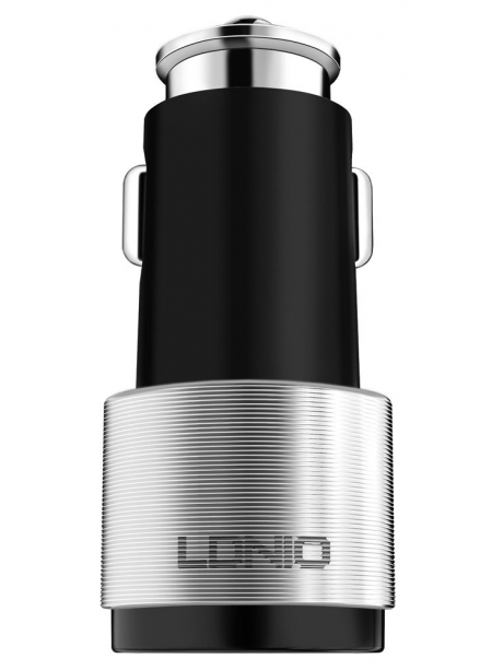 автомобильное зарядное устройство LDNIO АЗУ C403 2USB*4.2A + micro USB cable black