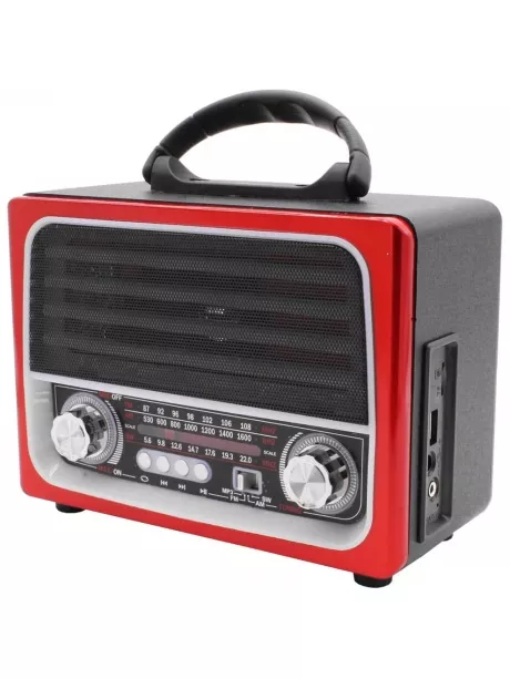 Радиоприемник с MP3 плеером в стиле Ретро  MAX МR-390 черный