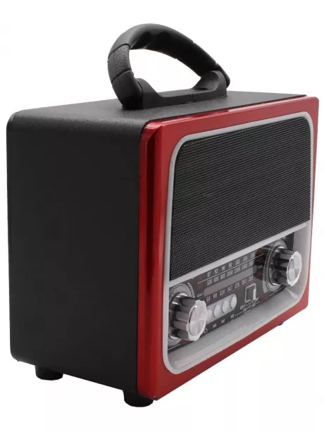 Радиоприемник с MP3 плеером в стиле Ретро  MAX МR-390 черный