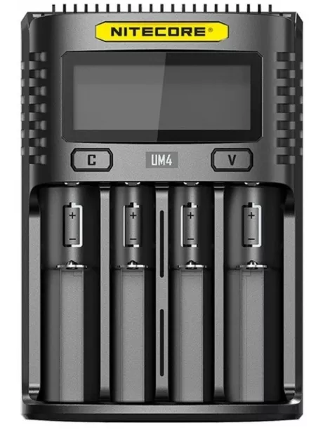 универсальное зарядное устройство на 4 канала NiteCore UM4 