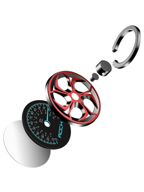 попсокет на телефон Rock Spinner Ring Holder red