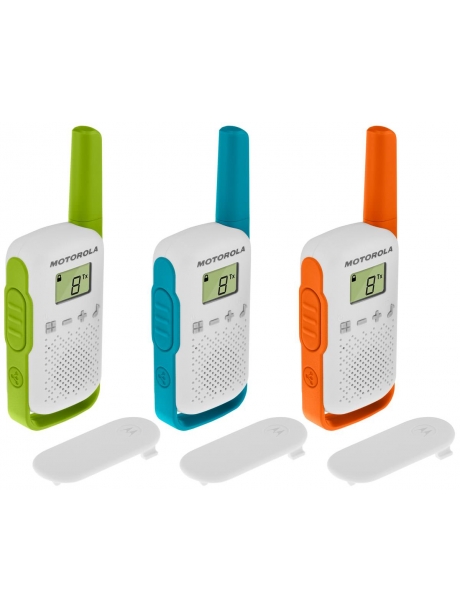 портативные рации (3 шт) Motorola TALKABOUT T42 TRIPLE 