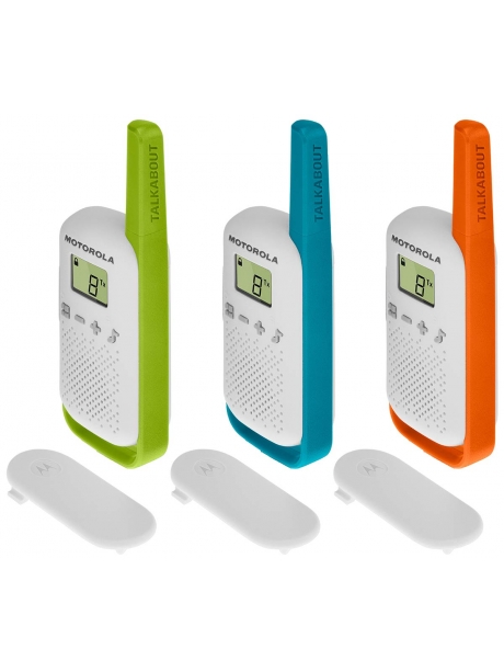 портативные рации (3 шт) Motorola TALKABOUT T42 TRIPLE 