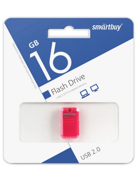 флешка USB SmartBuy ART 16GB pink