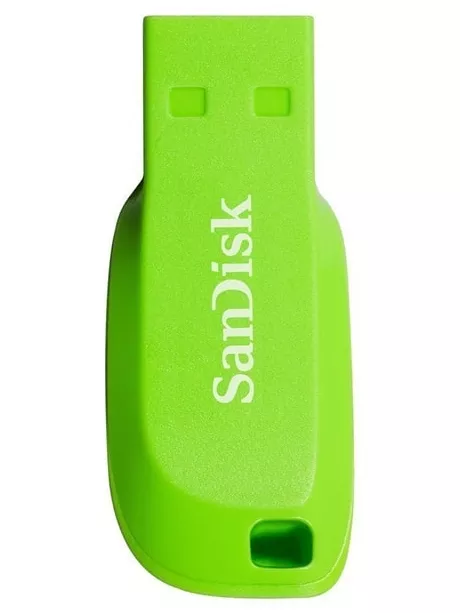 флешка USB SanDisk CZ50 Cruzer Blade 64Gb green