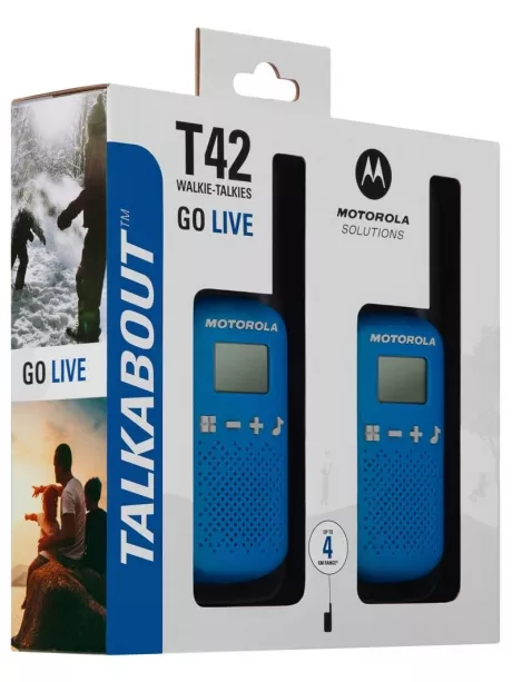 детские рации Motorola TALKABOUT T42 blue