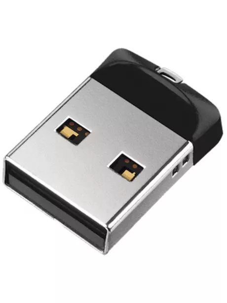 флешка USB SanDisk CZ33 Cruzer Fit 16Gb black