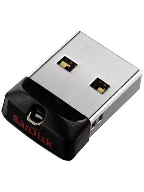 флешка USB SanDisk CZ33 Cruzer Fit 16Gb black