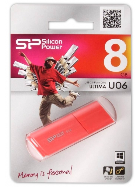 флешка USB Silicon Power Ultima U06 8GB pink