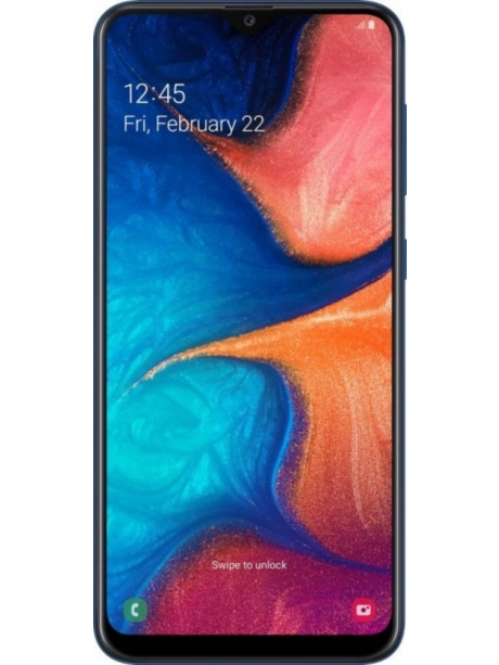 смартфон Samsung SM-A205F Galaxy A20 32Gb 3Gb blue