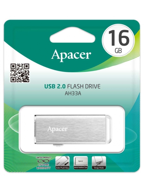 USB-накопитель Apacer AH33A 16Gb silver