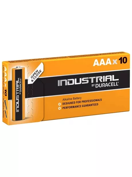 батарейки мизинчиковые (10 шт) Duracell LR03 INDUSTRIAL-10BOX 