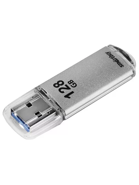 флешка USB 3.0 SmartBuy V-Cut 3.0 128GB silver
