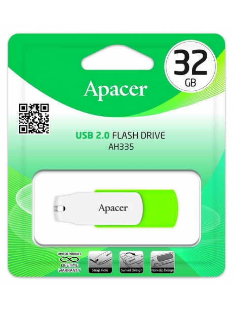 флешка USB Apacer AH335 32GB green