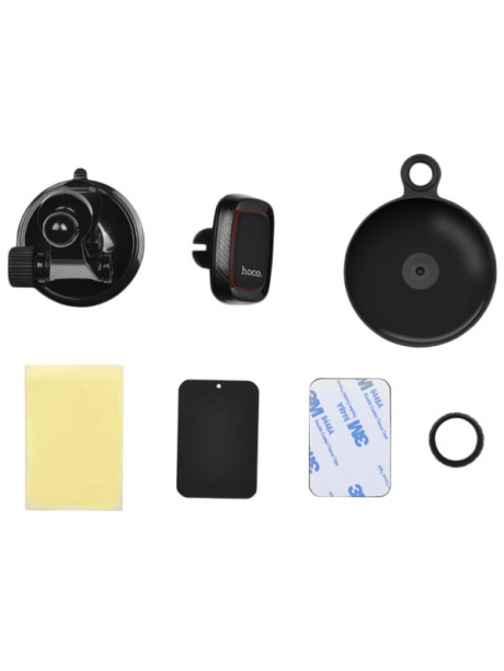 держатель на торпедо Hoco CA28 Happy journey series suction cup magnetic car holder black