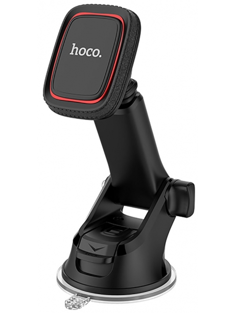 магнитный держатель на присоске Hoco CA42 Cool Journey in-car dashboard holder with stretch rod black