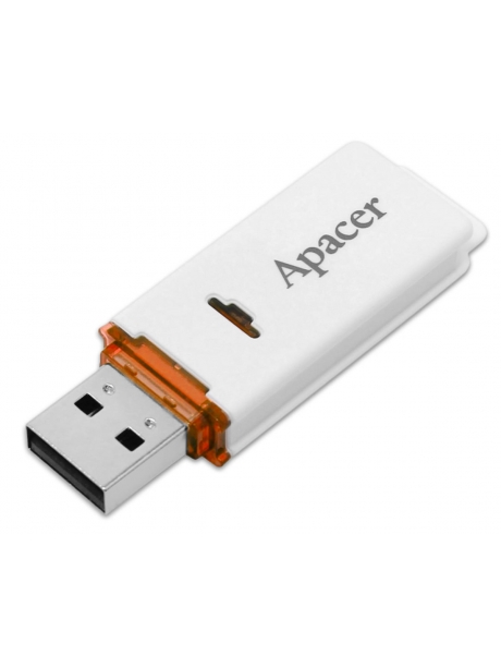 флешка USB Apacer AH223 64Gb white/orange
