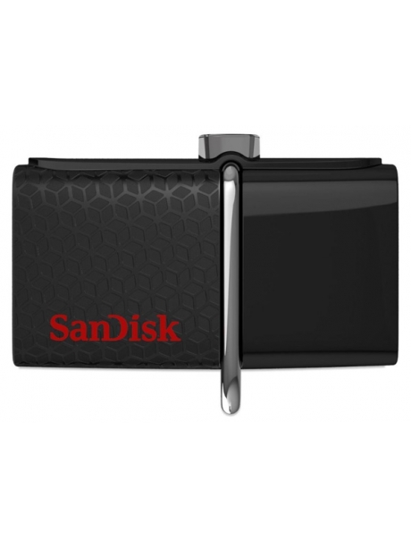 OTG флешка USB 3.0 SanDisk Dual Drive 256GB OTG USB 3.0/microUSB black