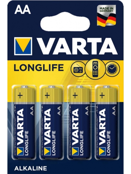 батарейка Varta LR6/AA LONGLIFE-4BL 