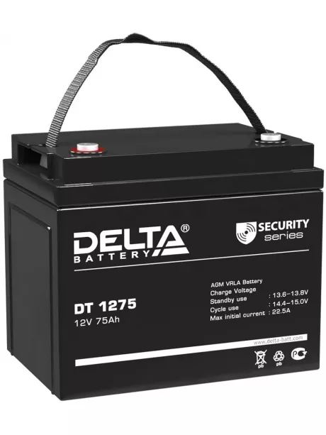 аккумулятор Delta DT 1275 