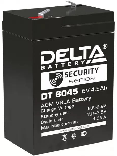 аккумулятор Delta DT 6045 