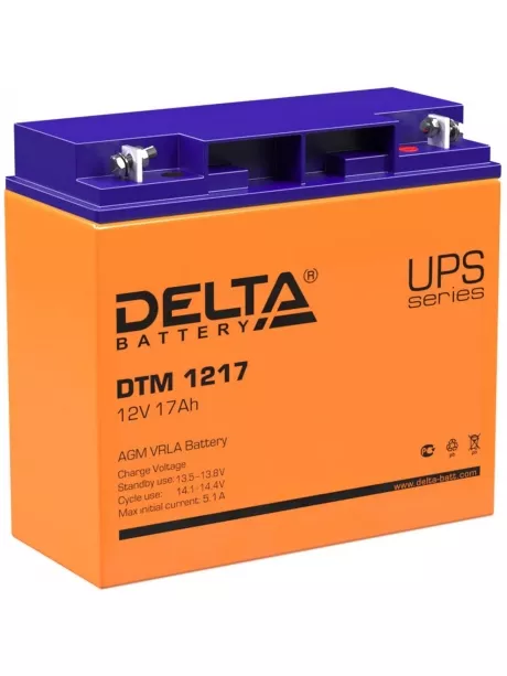 аккумулятор Delta DTM 1217 